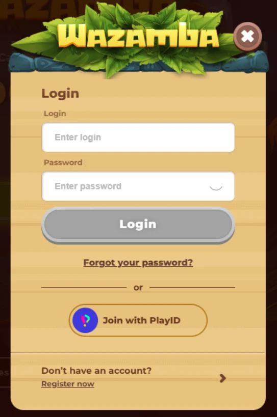 Wazamba Casino Screen